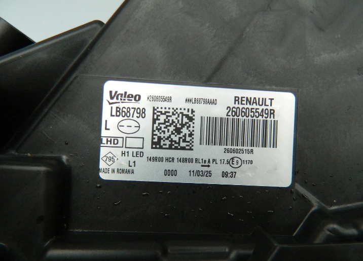 Faruri , Far stanga, Far Dreapta Dacia Duster 2 facelift an 2021 2022 2023 2024 cod 260605549R, 260103389R — foto 5
